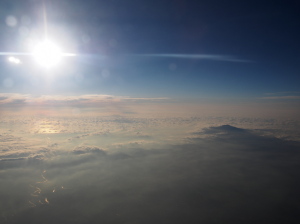 新庄市上空付近…
