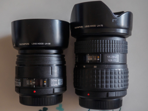 ZD11-22mmとED 50mm Macro…旧フォーサーズレンズ